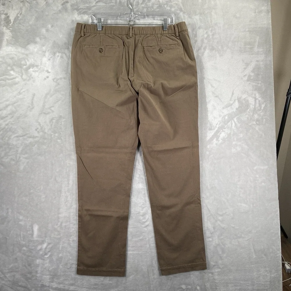 Bear Bottom Pants Mens XL 36x29 Chino Cotton Stretch Brown Tapered Fit Outdoor